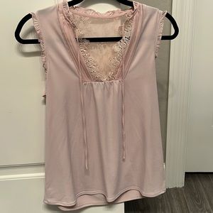Blush color tank